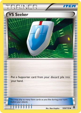 VS Seeker (109/119) [XY: Phantom Forces] Reverse Holofoil
