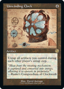 Unwinding Clock (Retro Schematic) [The Brothers' War Retro Artifacts] Foil