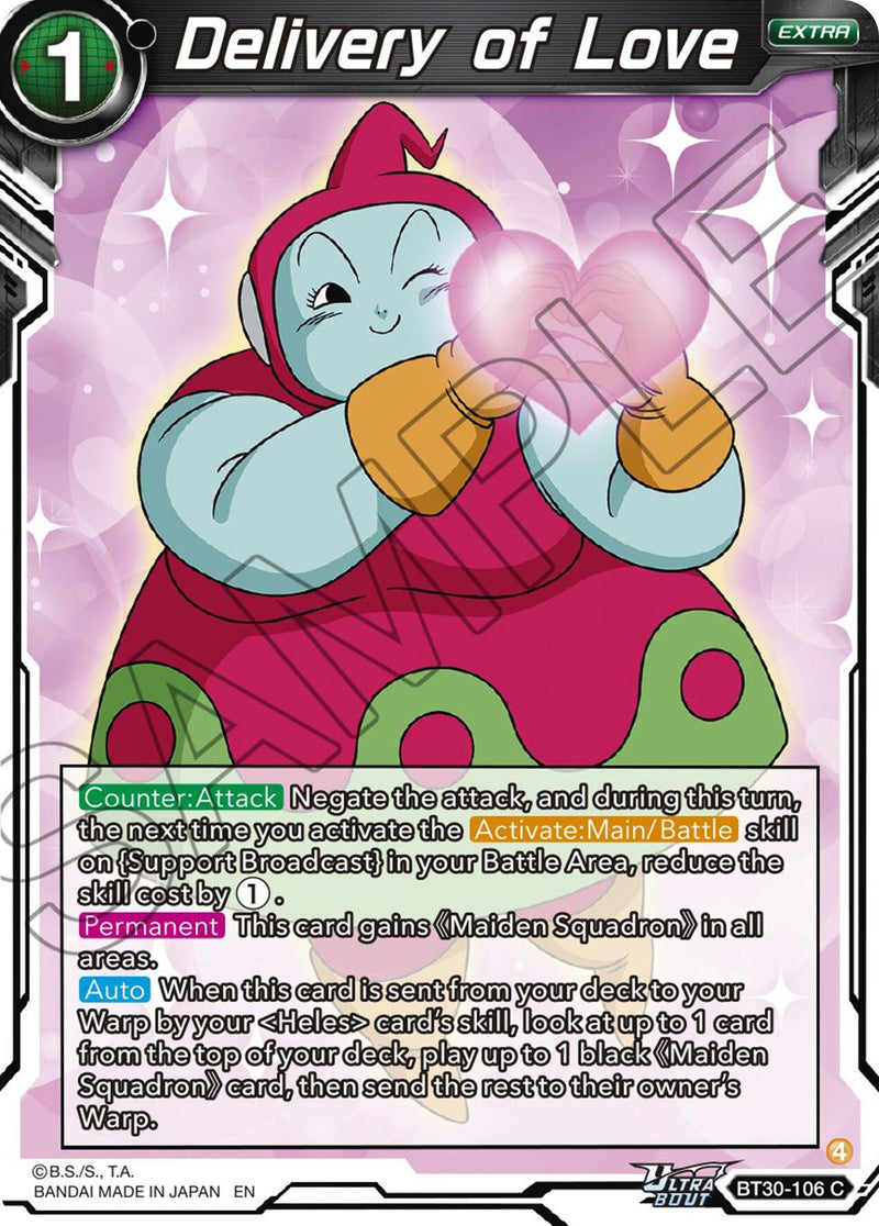 Delivery of Love (BT30-106) [Three Glorious Fighters] Parallel Foil