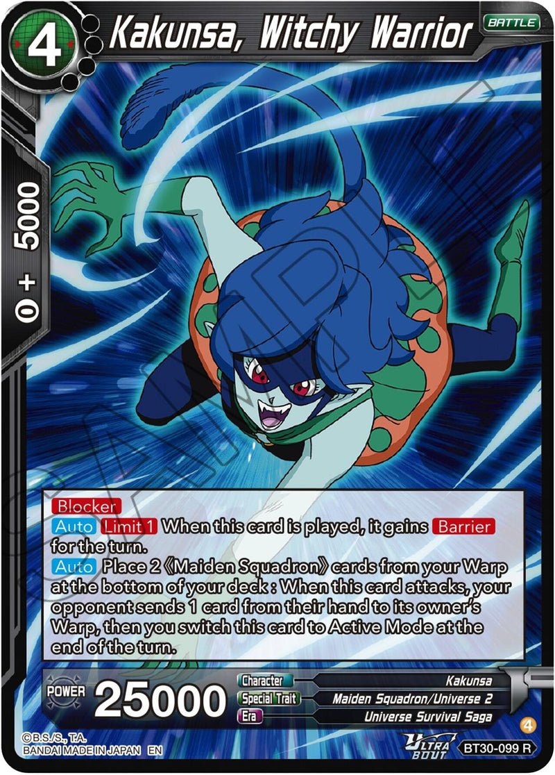 Kakunsa, Witchy Warrior (BT30-099) [Three Glorious Fighters] Parallel Foil