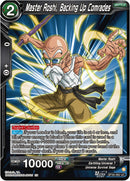 Master Rashi, Backing Up Comrades (BT30-092) [Three Glorious Fighters] Parallel Foil
