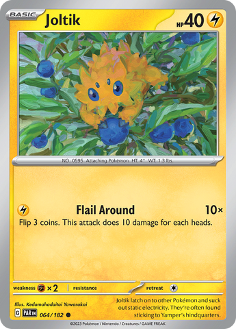 Joltik (064/182) [Scarlet & Violet: Paradox Rift] Reverse Holofoil