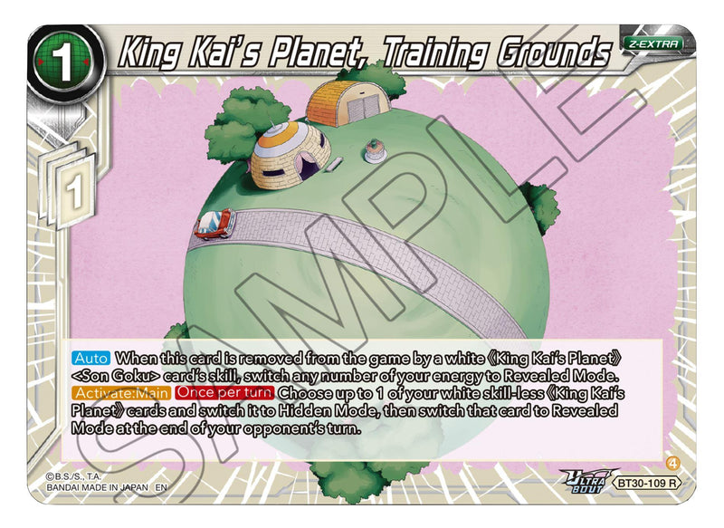 King Kai's Planet, Training Grounds (BT30-109) [Three Glorious Fighters] Parallel Foil