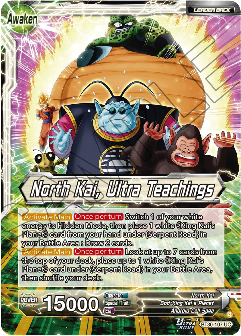 North Kai // North Kai, Ultra Teachings (BT30-107) [Three Glorious Fighters] Parallel Foil