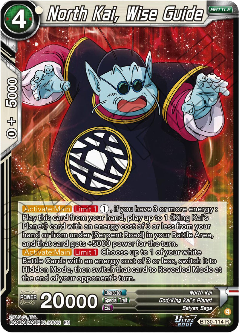 North Kai, Wise Guide (BT30-114) [Three Glorious Fighters] Parallel Foil