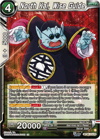 North Kai, Wise Guide (BT30-114) [Three Glorious Fighters] Parallel Foil