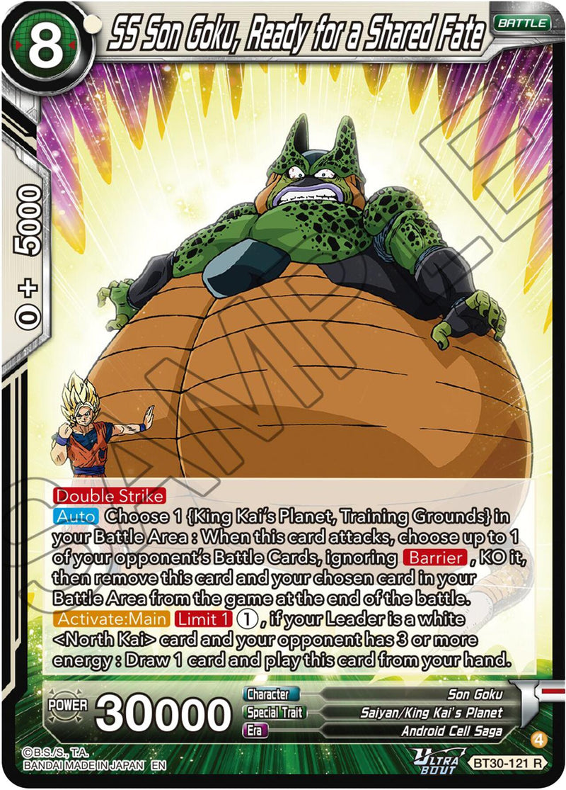 SS Son Goku, Ready for a shared Fate (BT30-121) [Three Glorious Fighters] Parallel Foil
