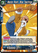 Master Roshi, Wise Teachings (BT30-023) [Three Glorious Fighters] Parallel Foil