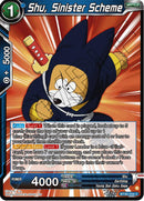 Shu, Sinister Scheme (BT30-034) [Three Glorious Fighters] Parallel Foil