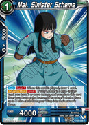 Mai, Sinister Scheme (BT30-036) [Three Glorious Fighters] Parallel Foil