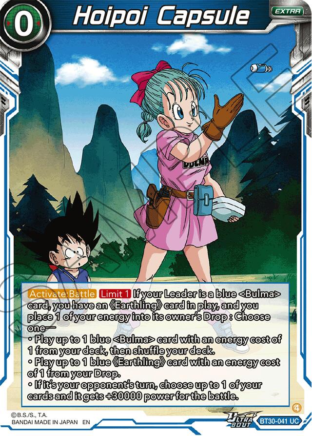 Hoipoi Capsule (BT30-041) [Three Glorious Fighters] Parallel Foil