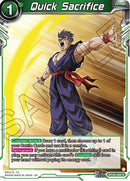 Quick Sacrifice (BT30-066) [Three Glorious Fighters] Parallel Foil