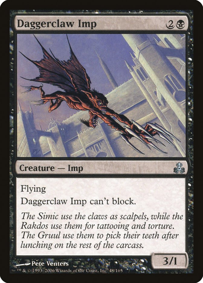 Daggerclaw Imp [Guildpact] Foil