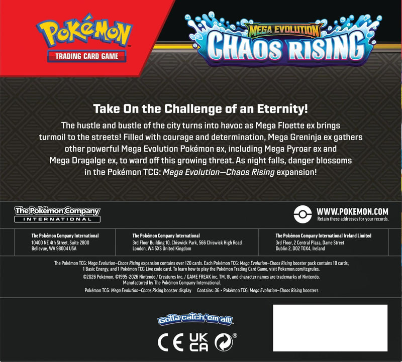 (wave 2 Pre-Order - Ships in a few weeks) Chaos Rising Booster Box