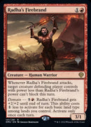 Radha's Firebrand (Promo Pack) [Dominaria United Promos] Foil