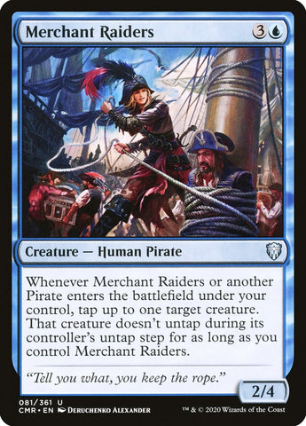 Merchant Raiders [Commander Legends] Foil