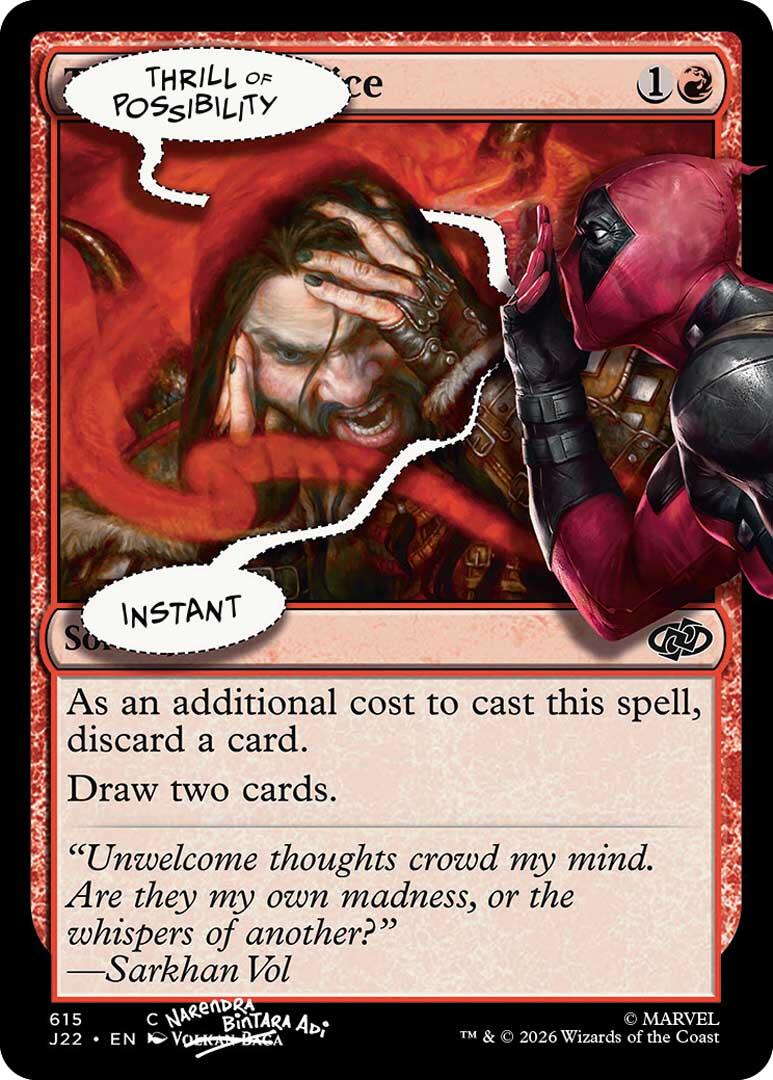 Thrill of Possibility (615) [Secret Lair Drop Series] Foil