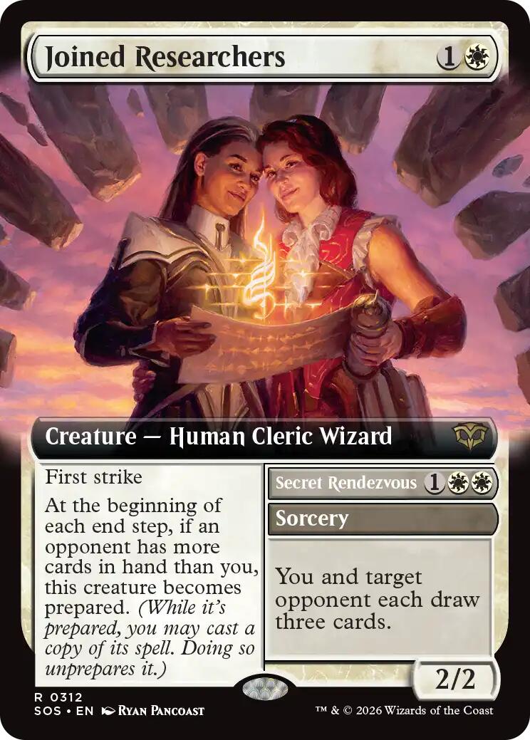 Joined Researchers (Extended Art) [Secrets of Strixhaven] Foil