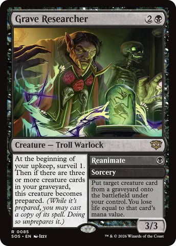 Grave Researcher [Secrets of Strixhaven] Foil