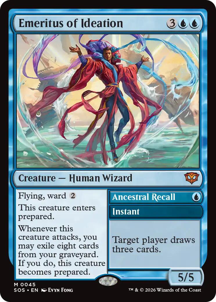 Emeritus of Ideation [Secrets of Strixhaven] Foil