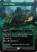 Kishla Village (Borderless) [Tarkir: Dragonstorm] Foil