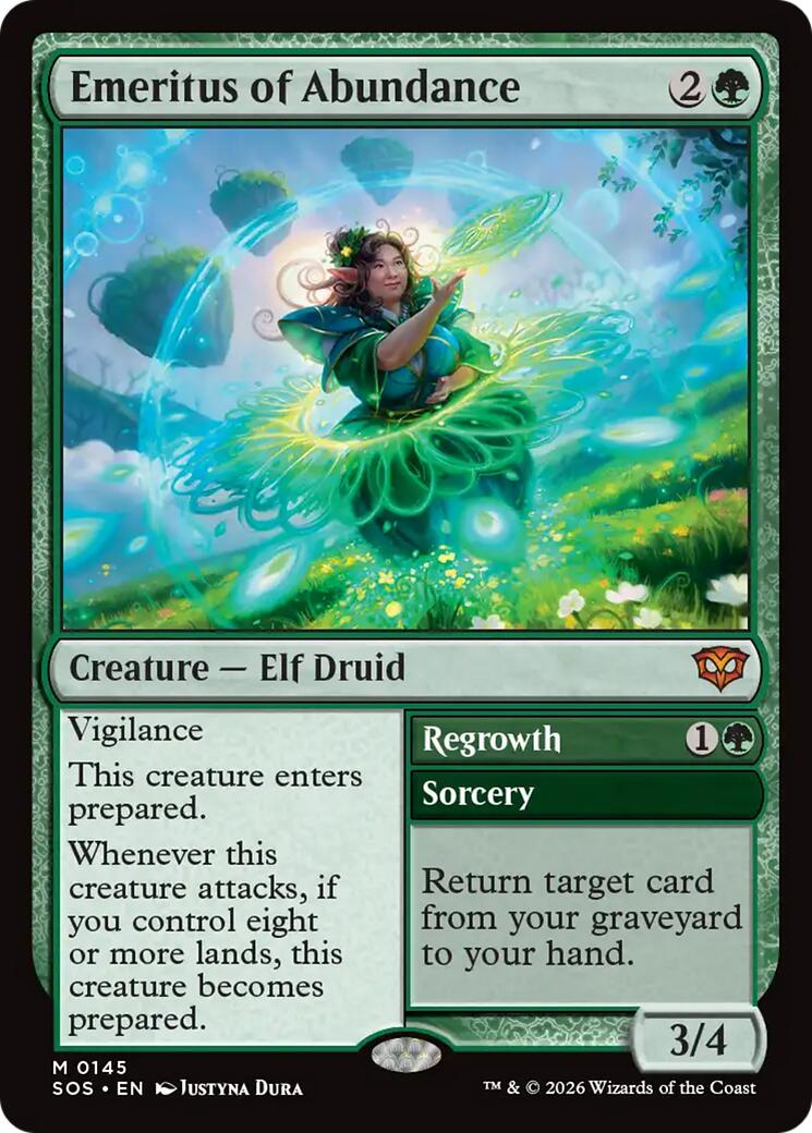 Emeritus of Abundance [Secrets of Strixhaven] Foil