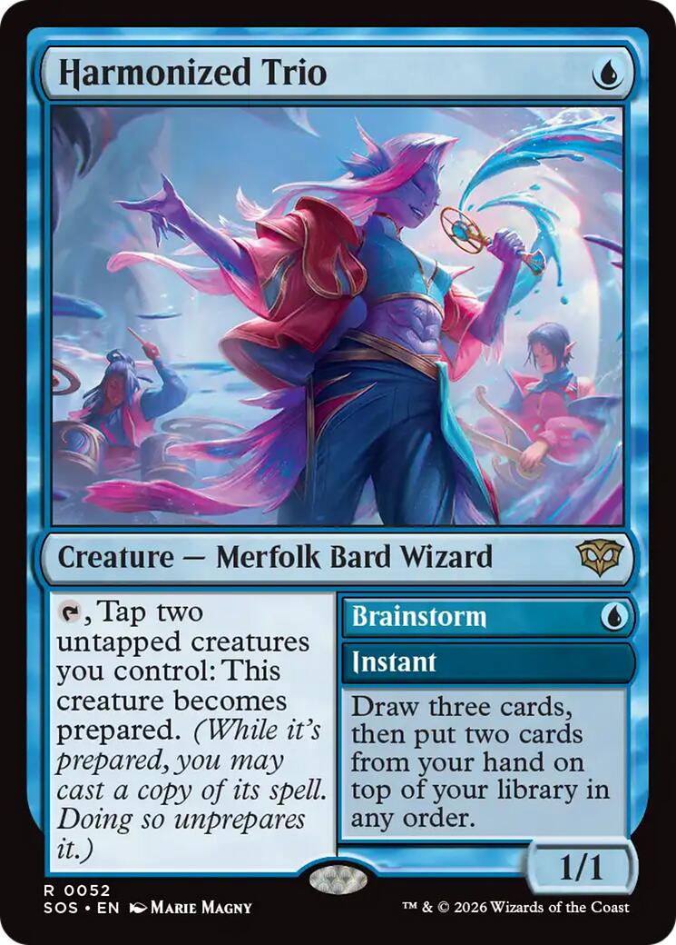 Harmonized Trio [Secrets of Strixhaven] Foil