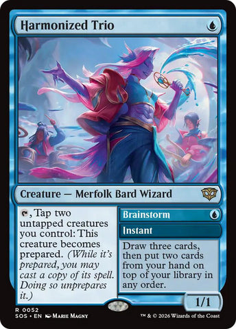 Harmonized Trio [Secrets of Strixhaven] Foil