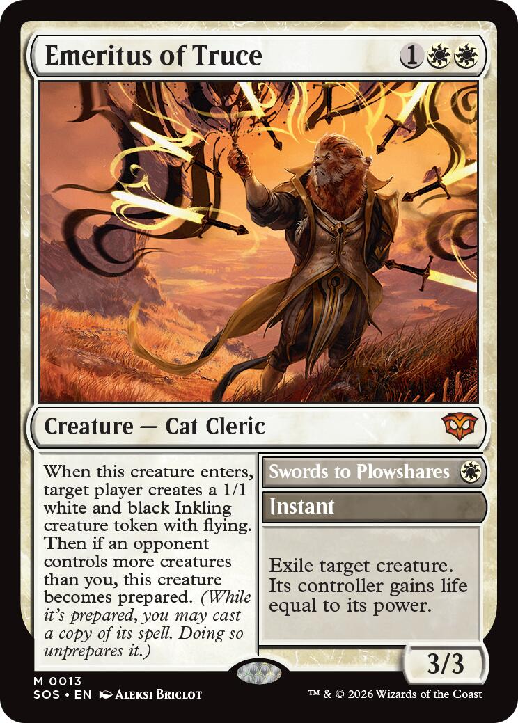 Emeritus of Truce [Secrets of Strixhaven] Foil