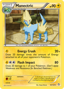 Manectric (43/124) [Black & White: Dragons Exalted] Reverse Holofoil
