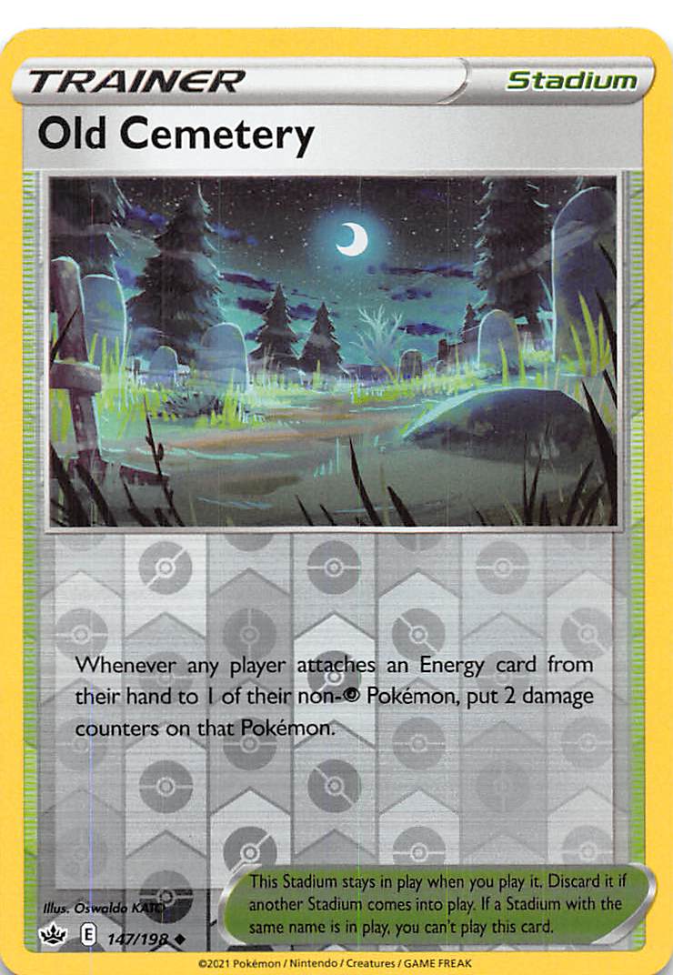 Old Cemetery (147/198) [Sword & Shield: Chilling Reign] Reverse Holofoil