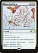 Cleansing Nova (Sketch) [Secret Lair Drop Promos] Foil