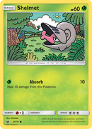 Shelmet (8/111) [Sun & Moon: Crimson Invasion] Reverse Holofoil