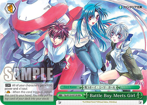 Battle Boy Meets Girl (Ffp/W120-E072R RRR) [Fujimi Fantasia Bunko Vol.2]