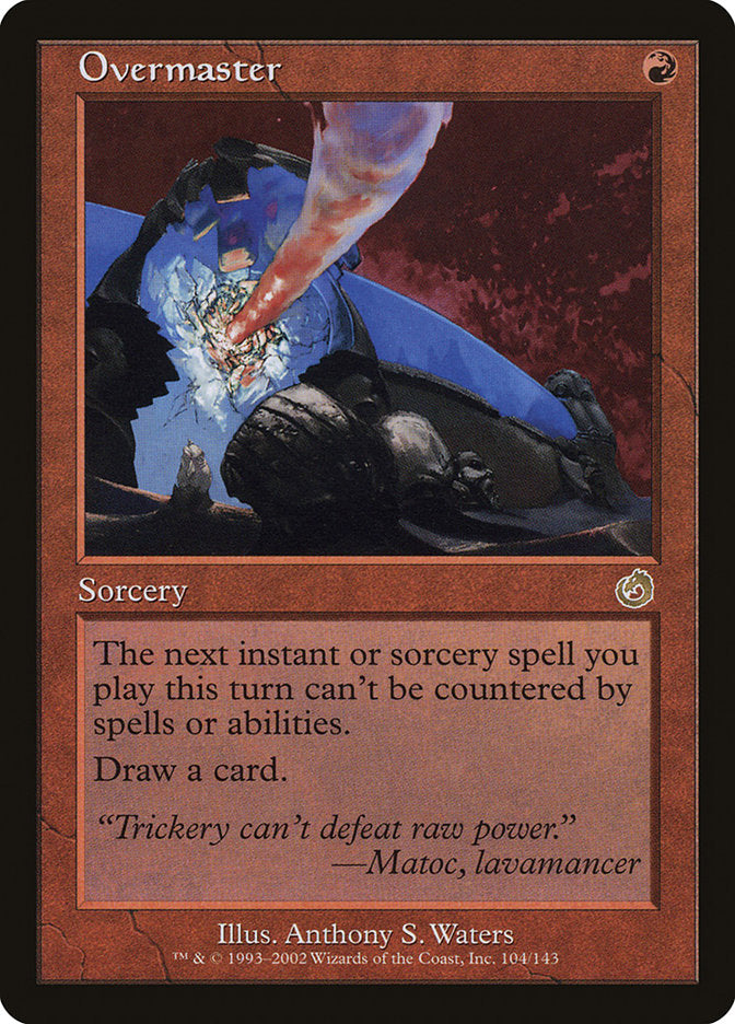Overmaster [Torment] Foil