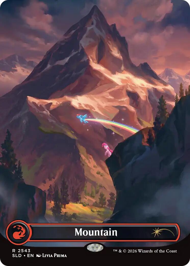 Mountain (2543) [Secret Lair Drop Series] Foil