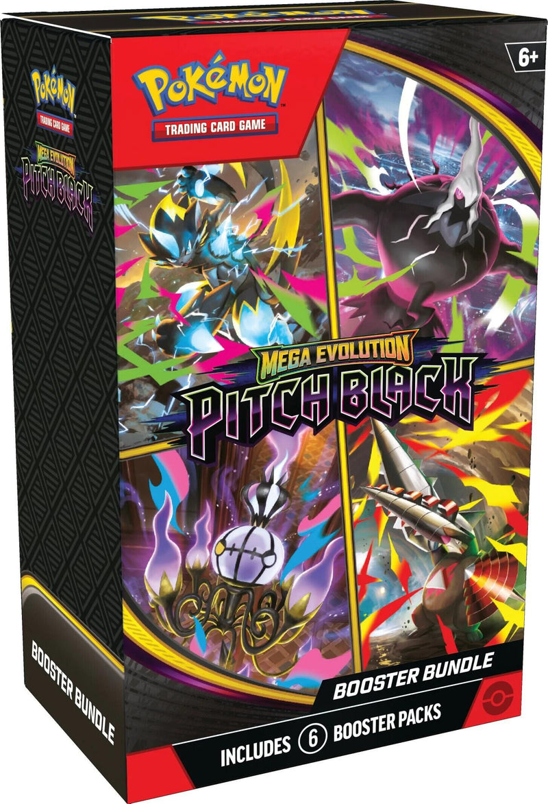 (Pre-Order) Mega Evolution: Pitch Black - Booster Bundle