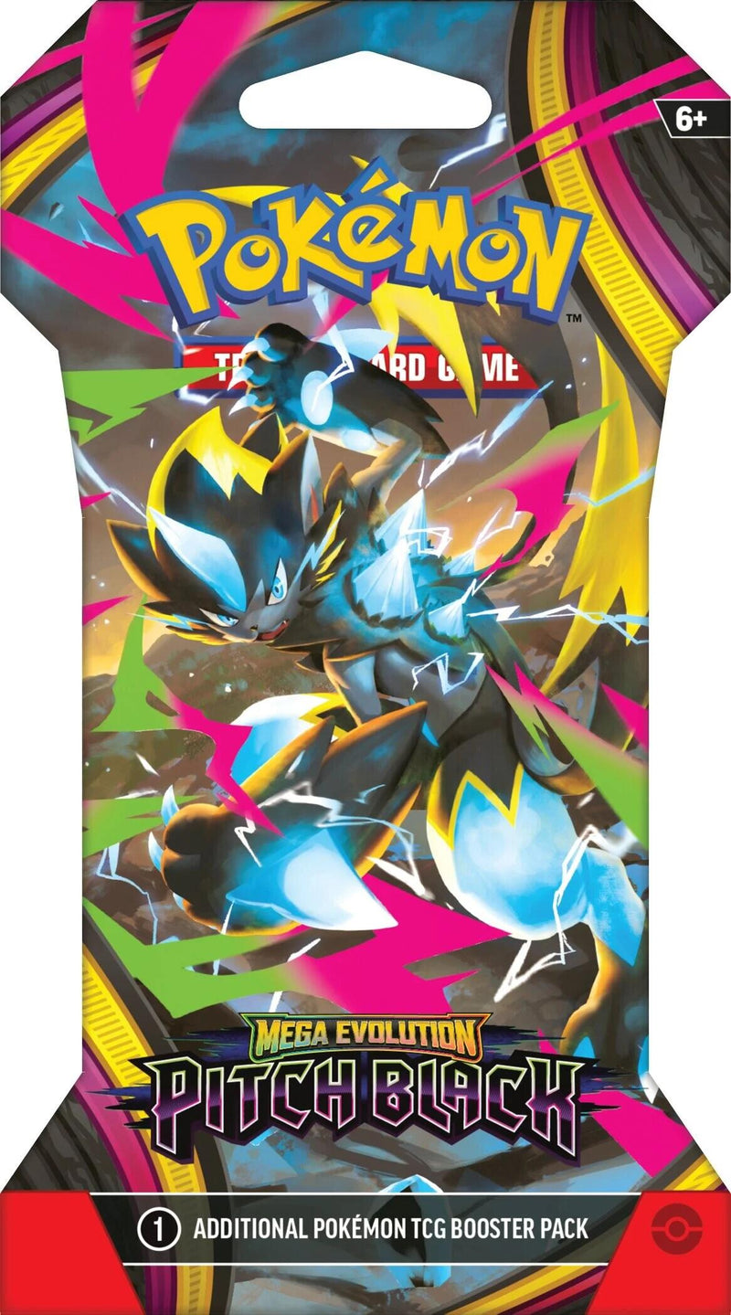 (Pre-Order) Mega Evolution: Pitch Black - Sleeved Booster Pack