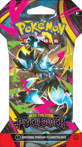 (Pre-Order) Mega Evolution: Pitch Black - Sleeved Booster Pack