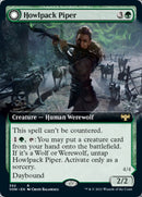 Howlpack Piper // Wildsong Howler (Extended Art) [Innistrad: Crimson Vow] Foil