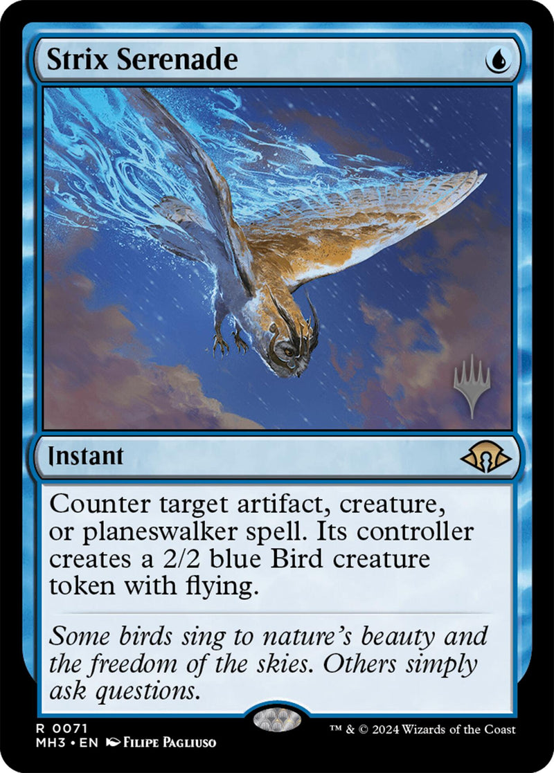 Strix Serenade [Modern Horizons 3 Promos] Foil