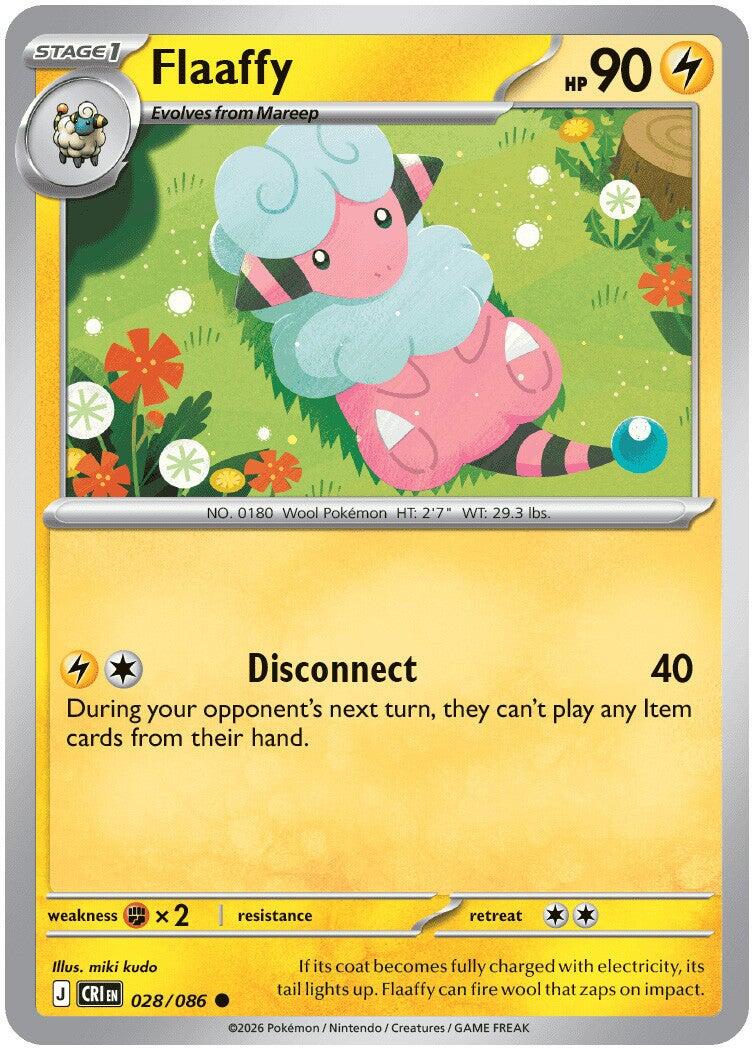 Flaaffy (028/086) [Mega Evolution: Chaos Rising] Reverse Holofoil