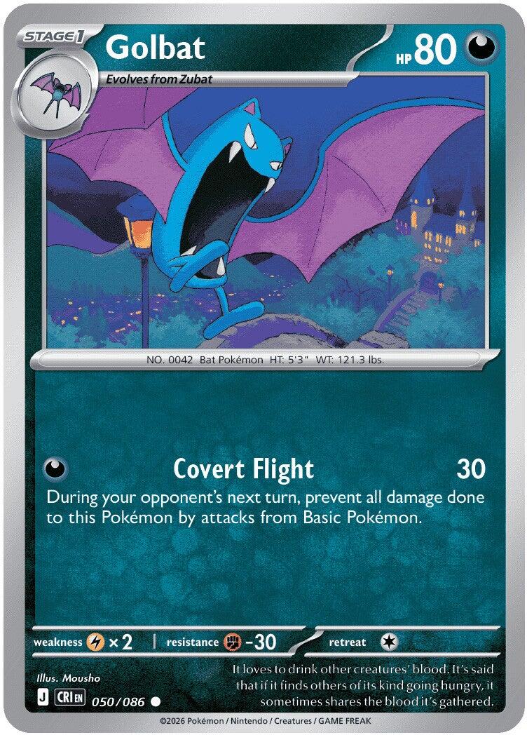 Golbat (050/086) [Mega Evolution: Chaos Rising] Reverse Holofoil