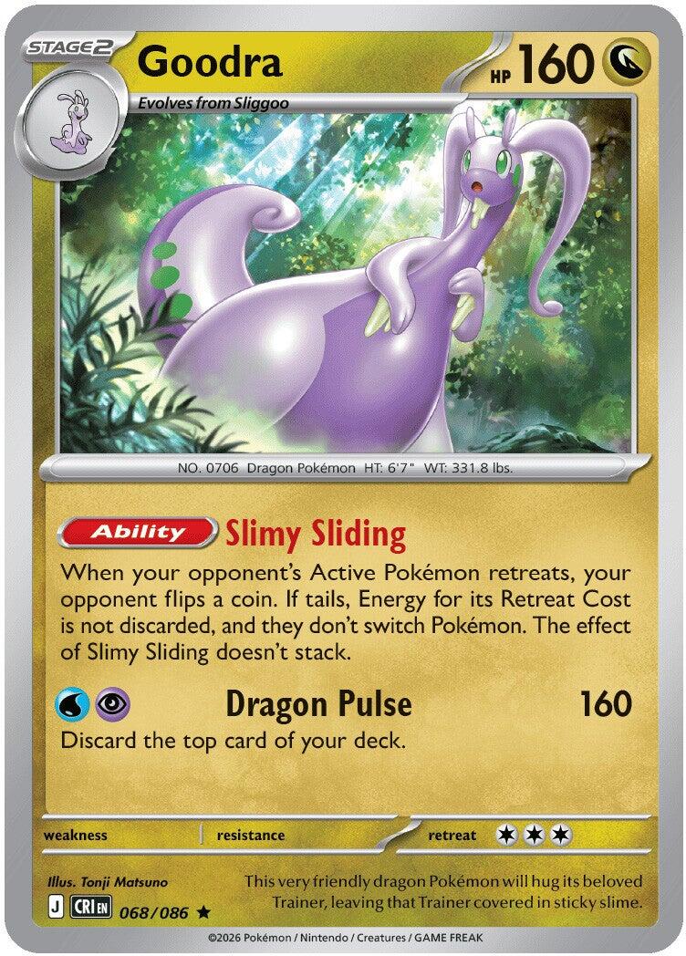 Goodra (068/086) [Mega Evolution: Chaos Rising] Reverse Holofoil