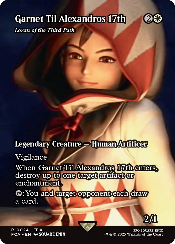 Loran of the Third Path - Garnet Til Alexandros 17th (Showcase) [FINAL FANTASY : Through the Ages] Foil