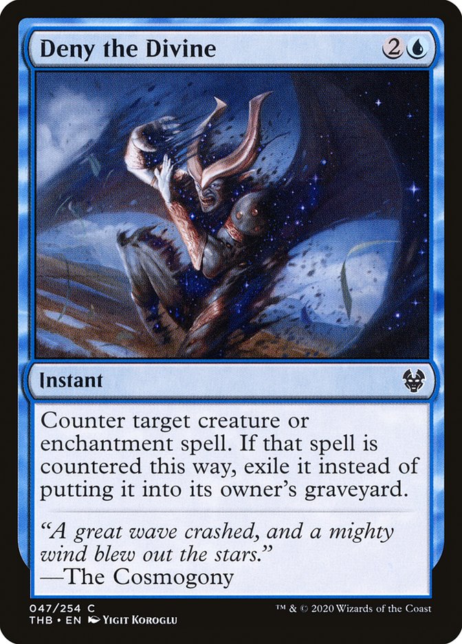 Deny the Divine [Theros Beyond Death] Foil