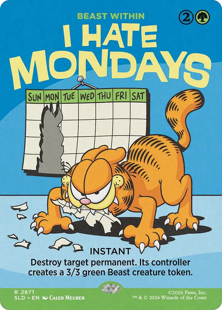 I Hate Mondays - Beast Within [Secret Lair Drop Series] Foil
