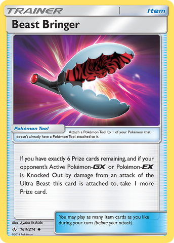 Beast Bringer (164/214) [Sun & Moon: Unbroken Bonds] Reverse Holofoil
