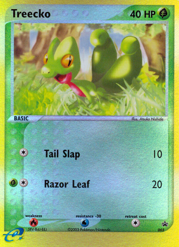 Treecko (003) [Nintendo: Black Star Promos] Reverse Holofoil