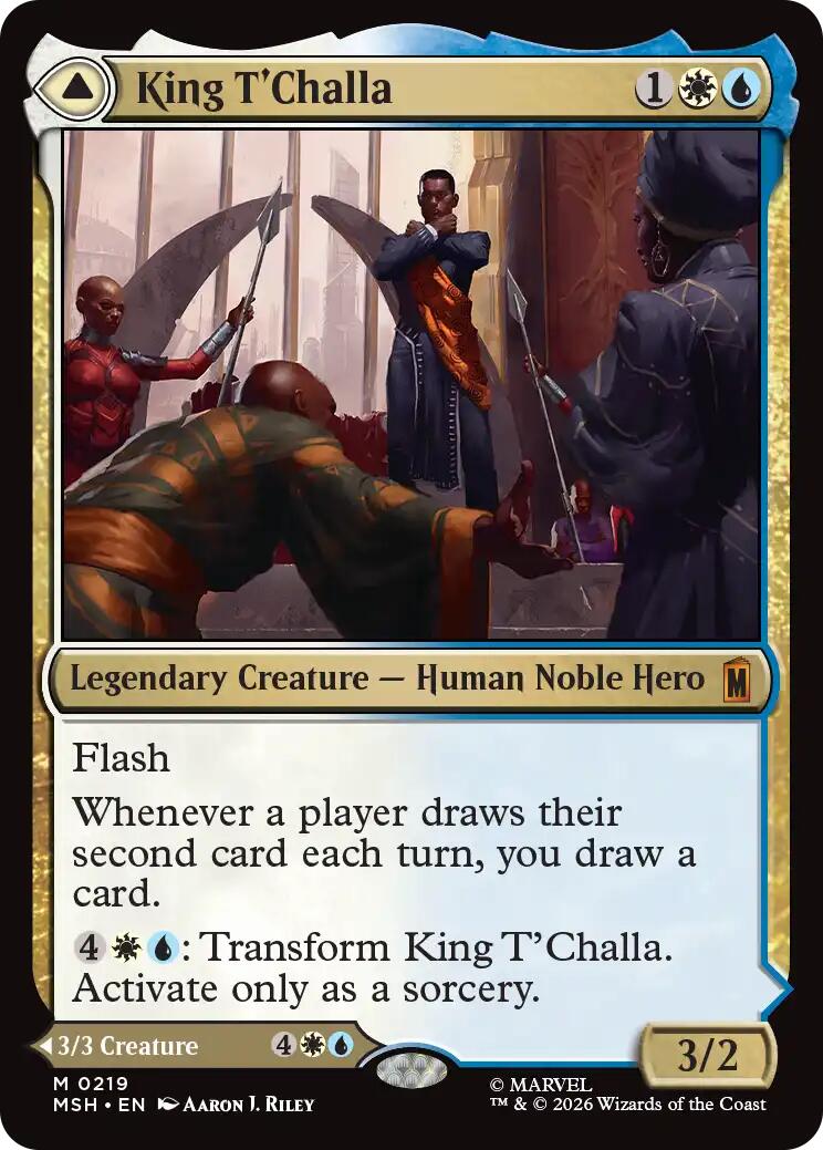 King T'Challa [Marvel Super Heroes] Foil